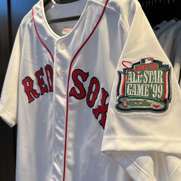 Pedro Martinez Boston Red Sox Mitchell & Ness 1999 MLB Home Authentic Jersey - Picture 3 of 6